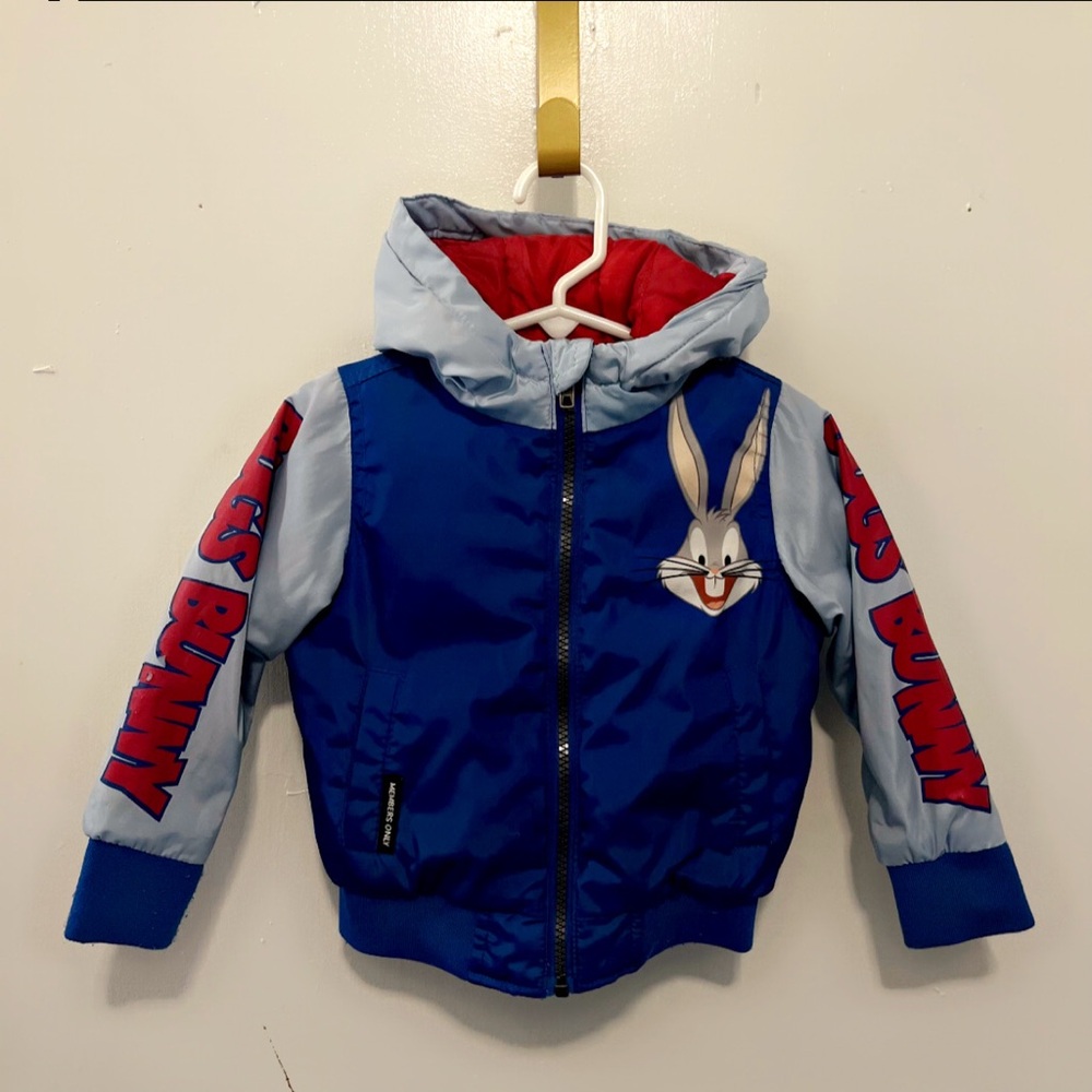Toddler Boys •Members Only• Bugs Bunny Coat🐰💙